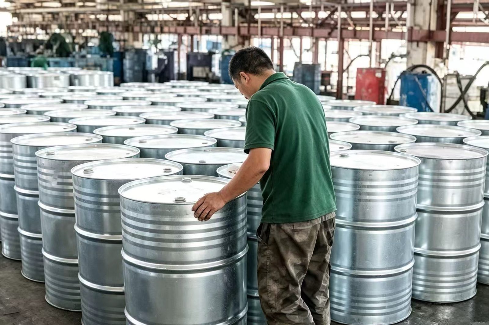 Quality control testing of industrial solvents at Zhengxin Chemical