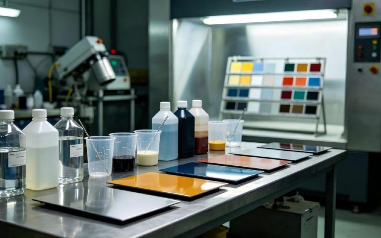 Automotive coating production using cyclohexanone