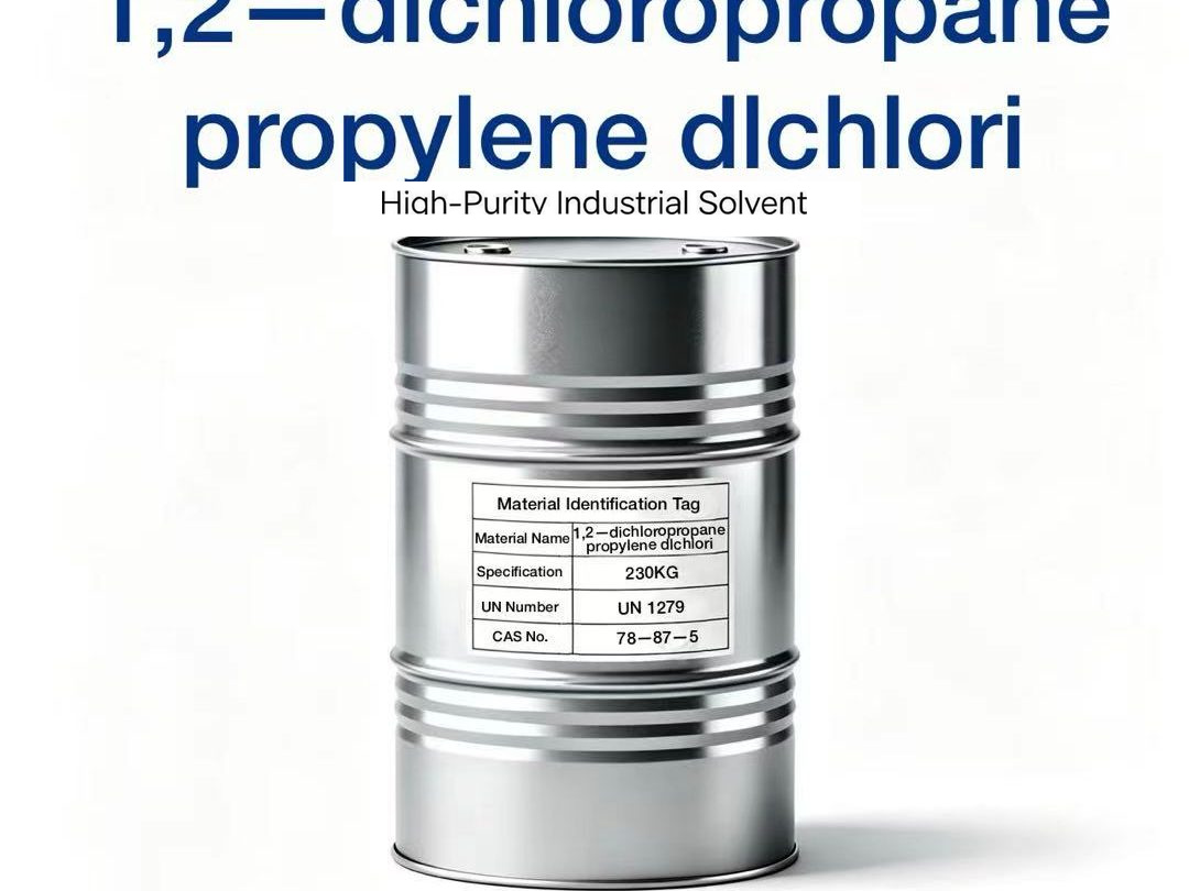 1,2-Dichloropropane (CAS 78-87-5) industrial grade solvent supplied by Zhengxin Chemical