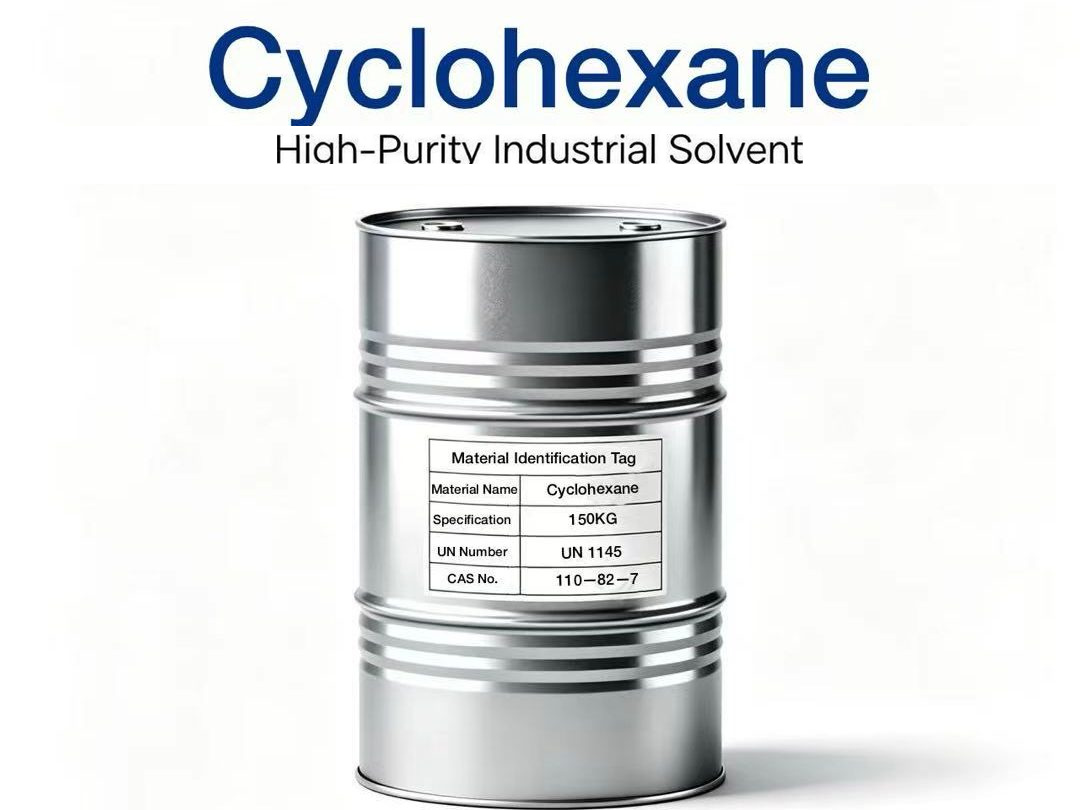 Cyclohexane (CAS 110-82-7) industrial grade solvent supplied by Zhengxin Chemical