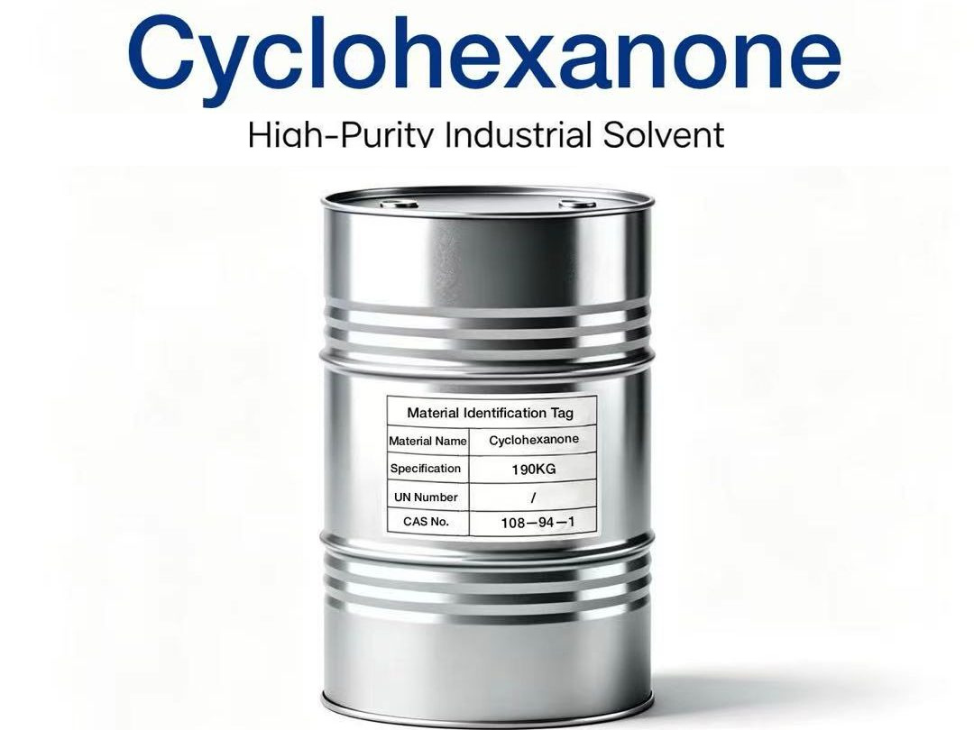 Cyclohexanone (CAS 108-94-1) industrial grade solvent supplied by Zhengxin Chemical