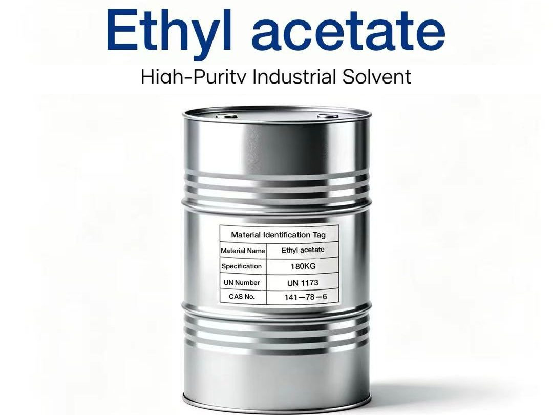 Ethyl Acetate (CAS 141-78-6) industrial grade solvent supplied by Zhengxin Chemical