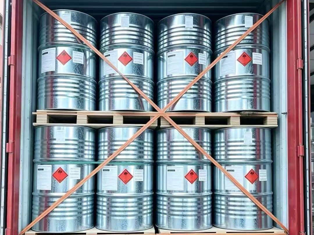 Isopropyl Alcohol (IPA) loaded in a container for export
