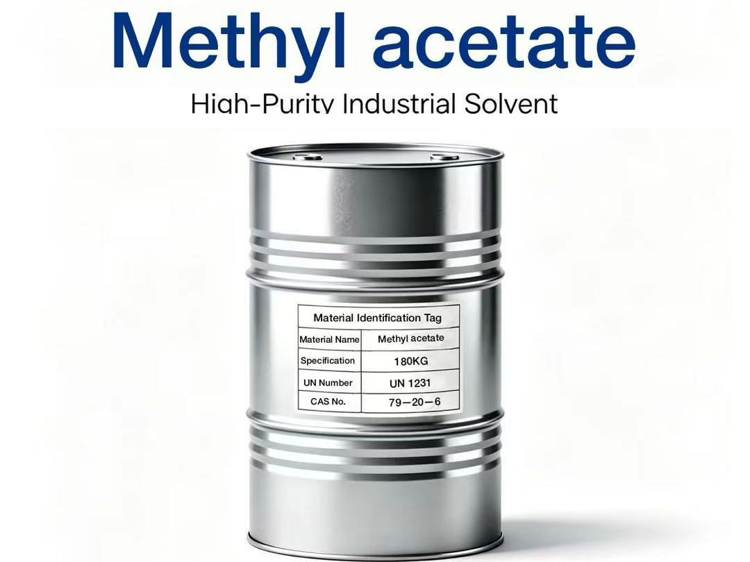Methyl Acetate (CAS 79-20-6) industrial grade solvent supplied by Zhengxin Chemical