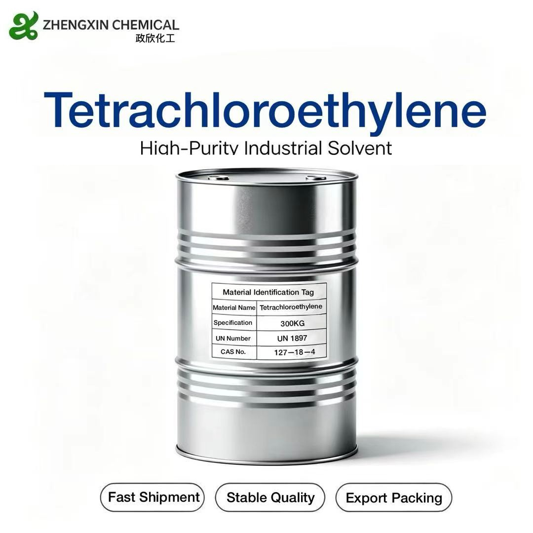 Perchloroethylene (PCE) (CAS 127-18-4) industrial grade solvent supplied by Zhengxin Chemical