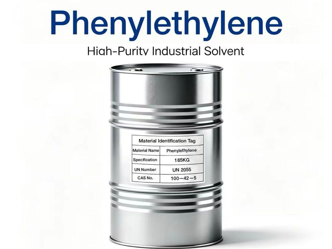 Styrene (CAS 100-42-5) industrial grade solvent supplied by Zhengxin Chemical