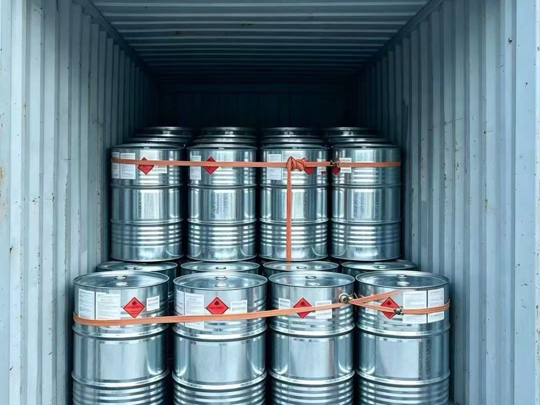 Xylene (Mixed Xylenes) loaded in a container for export
