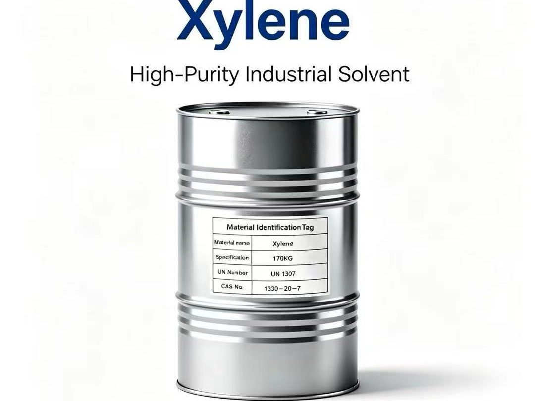 Xylene (Mixed Xylenes) (CAS 1330-20-7) industrial grade solvent supplied by Zhengxin Chemical product shot